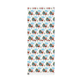 Santa & Rabbi Couch Chrismukkah Wrapping Paper - White